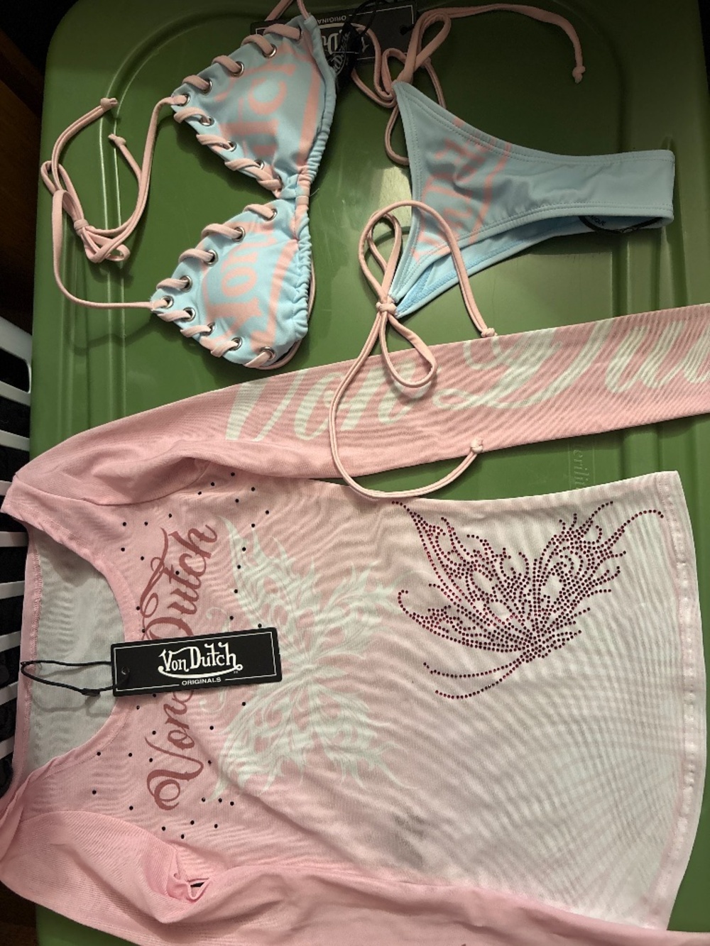 Bathing suit 2piece set & cover up